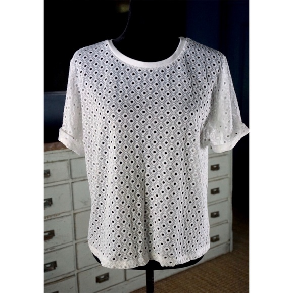 Anthropologie Tops - Anthropologie Chantal Lace Top XS